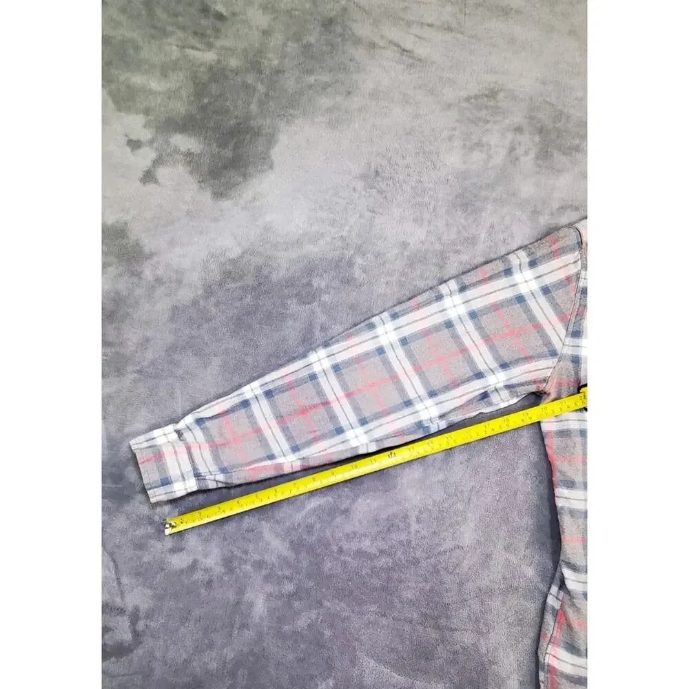 J.Crew Shirt Mens Sz L Slim Twill Button Down Shirt Long Sleeve Plaid Multicolor